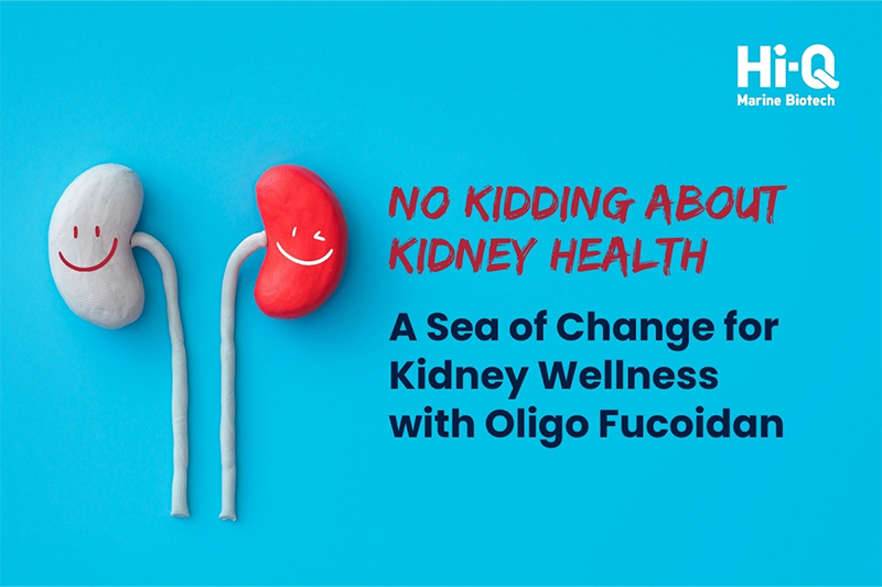 A sea of change for kidney wellness with oligo fucoidan