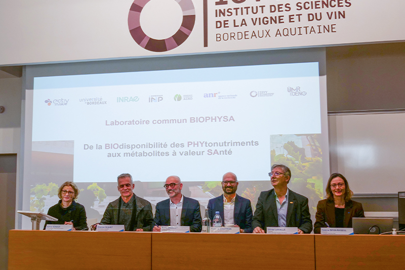 Activ’Inside and the MIB team from the University of Bordeaux inaugurate the BIOPHYSA laboratory