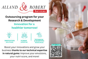 Alland & Robert continues to lead the way with gum acacia solutions that contribute to a healthier and more sustainable future