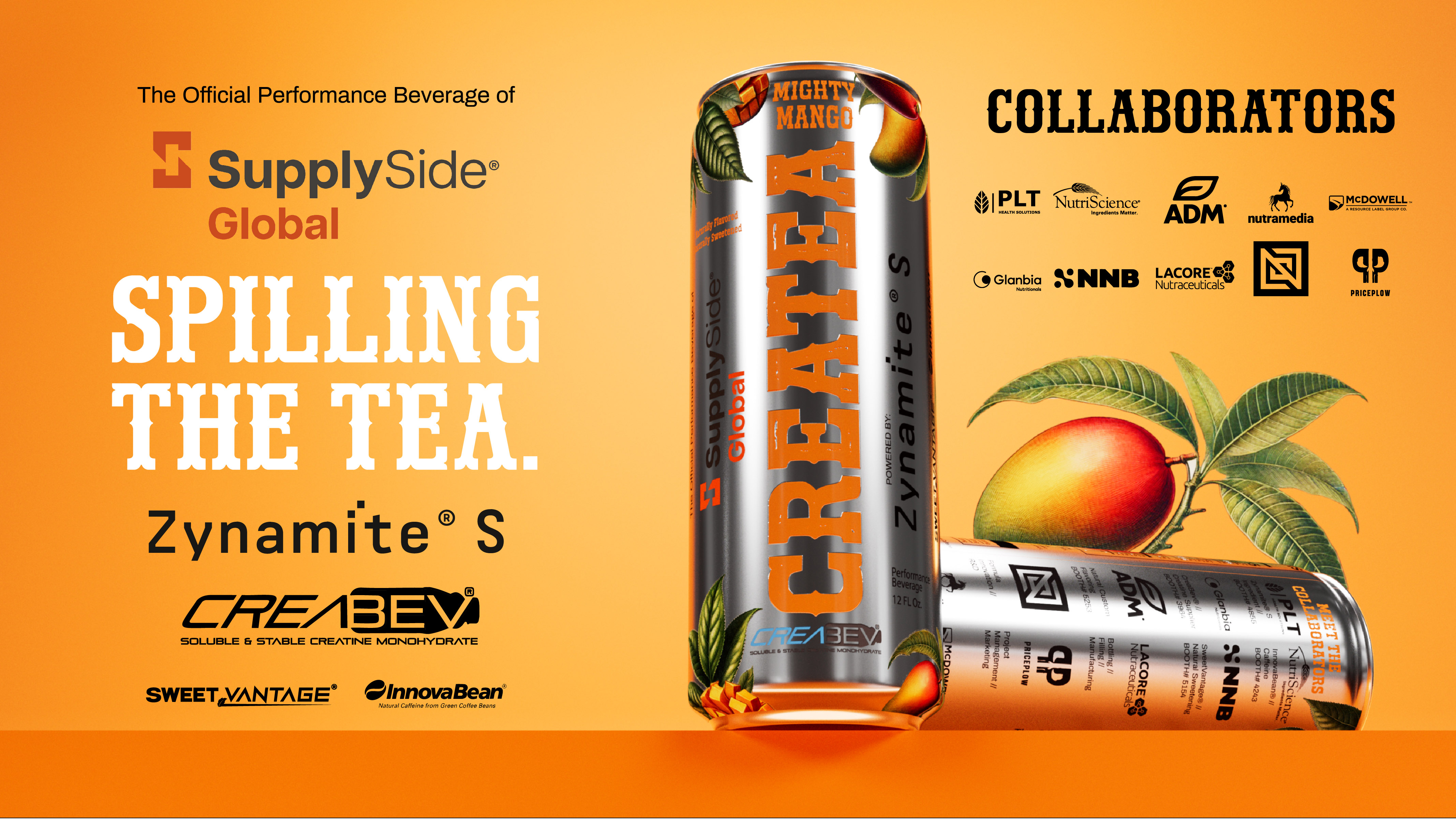 CREATEA to unveil Mighty Mango concept beverage at SupplySide Global