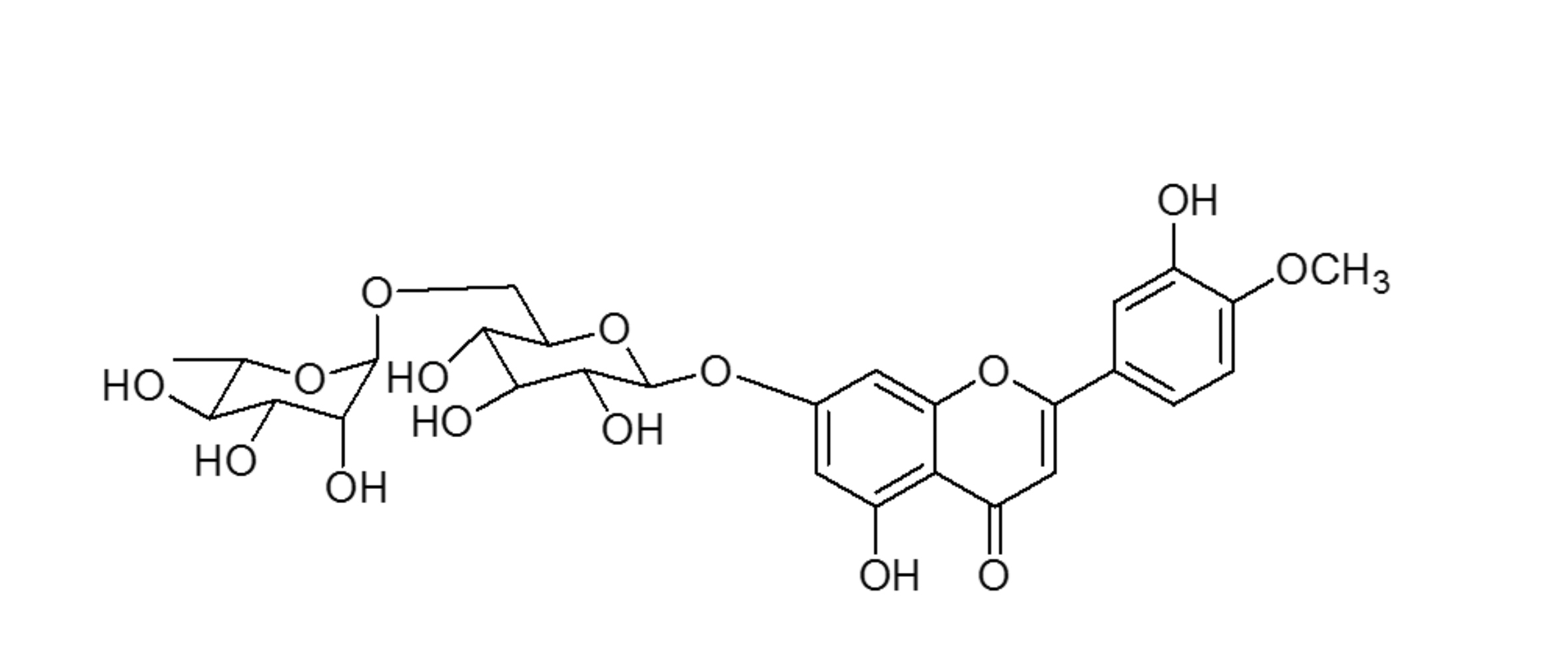Figure 2. Chemical structure of diosmin