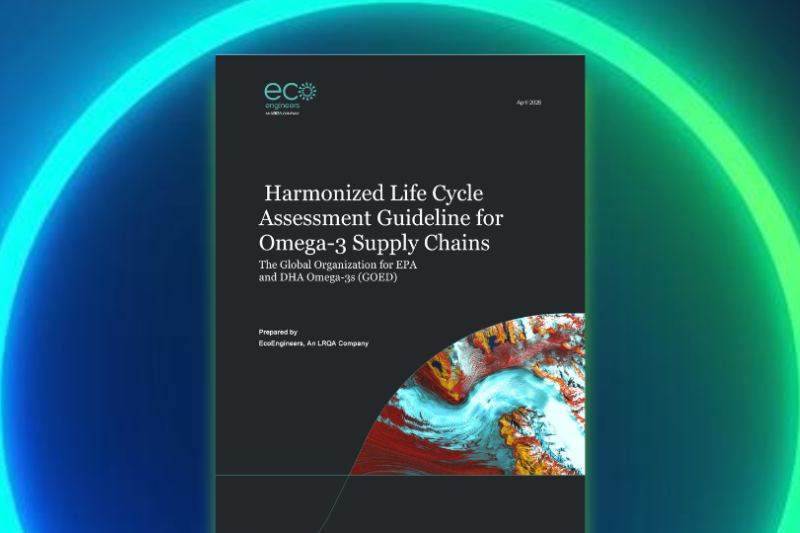GOED releases omega-3 market report and Life Cycle Assessment Methodology