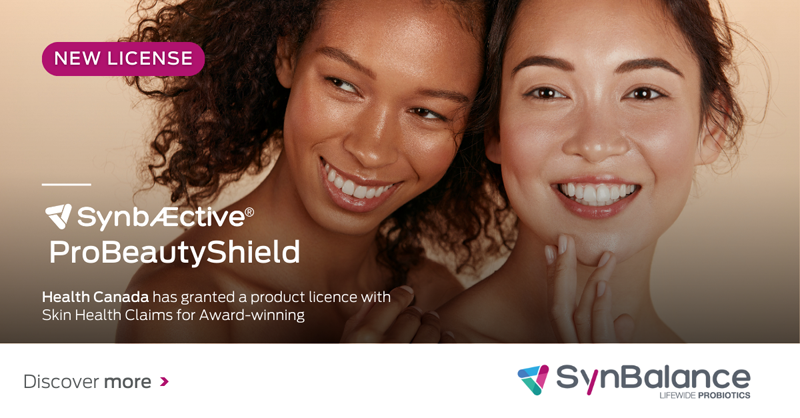 Health Canada authorises functional claims for SynbÆctive ProBeautyShield
