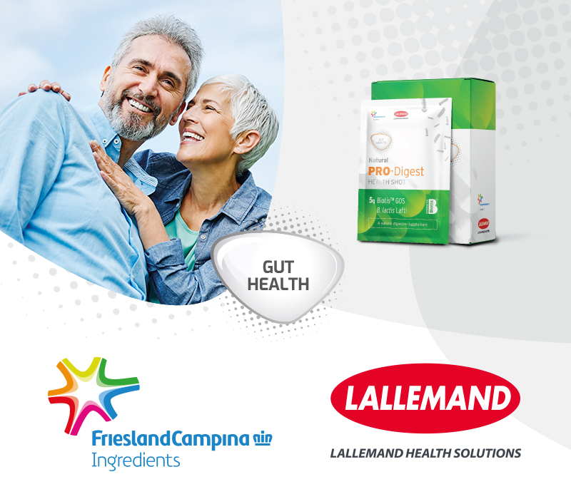 Lallemand Health Solutions and FrieslandCampina Ingredients join forces to launch two new gut health products