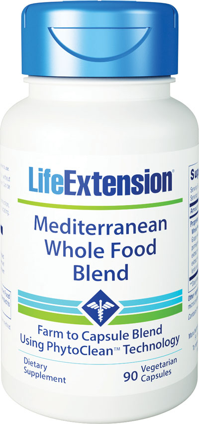 Life Extension launches its Mediterranean whole food blend using Mazza Innovation’s PhytoClean technology