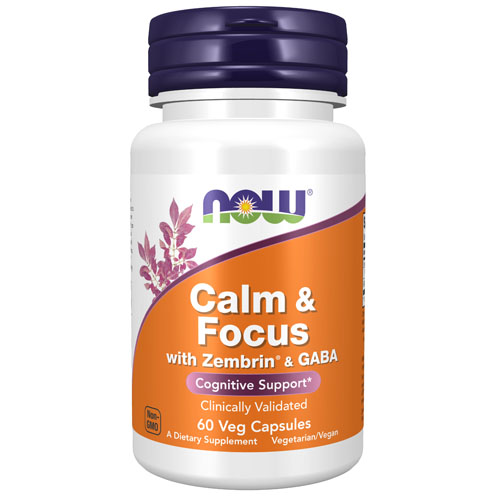 NOW launches Calm & Focus with Zembrin & GABA dietary supplement for cognitive support