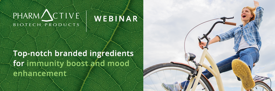 On-Demand Webinar! Pharmactive Biotech Products: Top of Mind - Immunity and Mood Enhancement