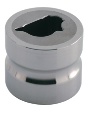 Tungsten carbide is often used for the dies to prevent wear and deformation of the die bores