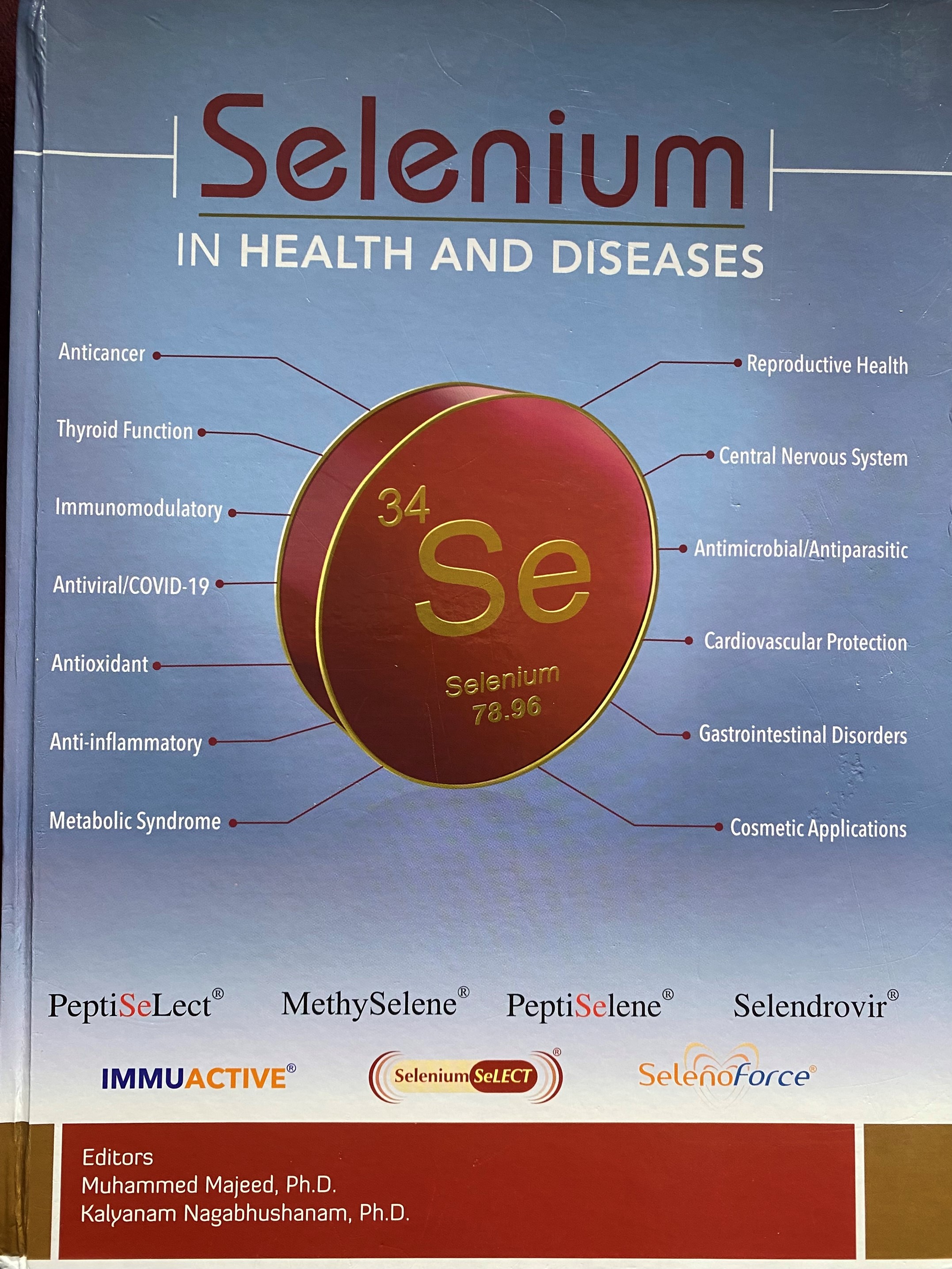 Sabinsa founder Dr Muhammed Majeed publishes book highlighting  selenium research