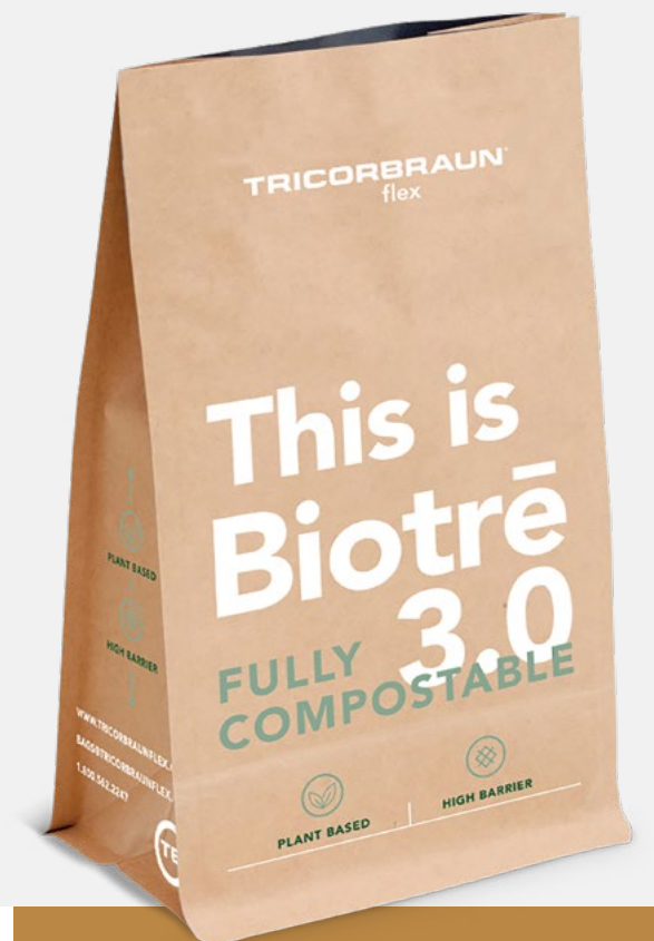 TricorBraun Flex receives BPI compostable certification