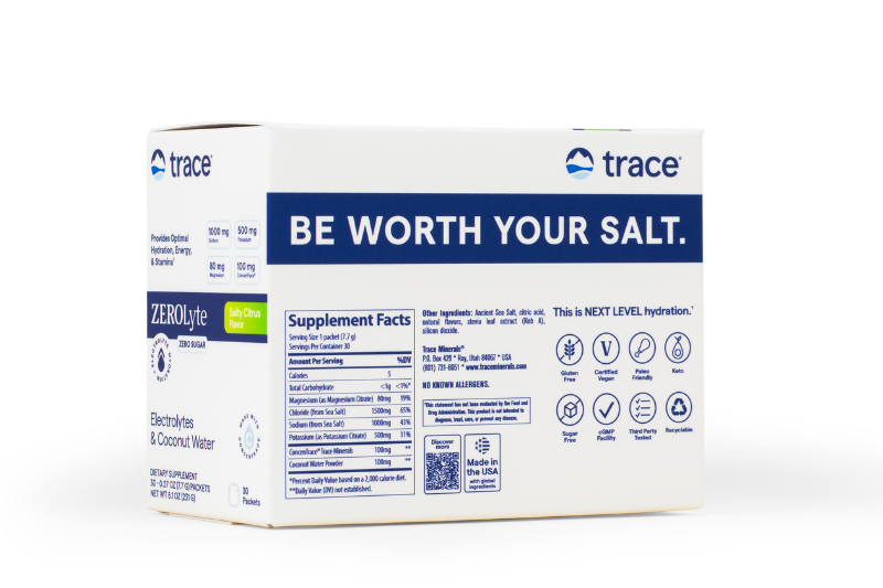 ZeroLyte hydrates twice as fast as water in first sugar-free electrolyte clinical trial