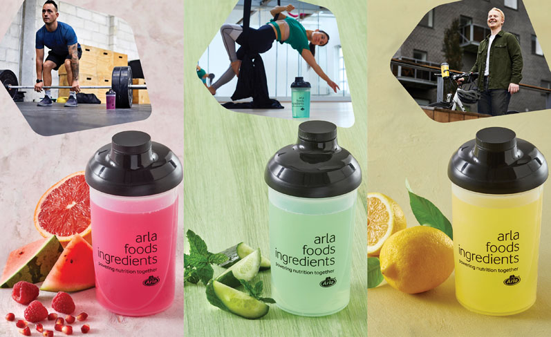 Clear winners: Arla Foods Ingredients showcases new whey concepts for sports nutrition