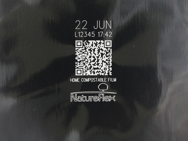 Domino and Futamura collaborate on sustainable laser coding for compostable film food packaging
