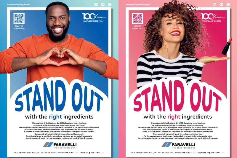 Faravelli launches "Stand Out"