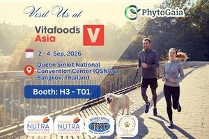 From healthy ageing to pet wellness: PhytoGaia unveils new clinical insights and product innovations at Vitafoods Asia 2026