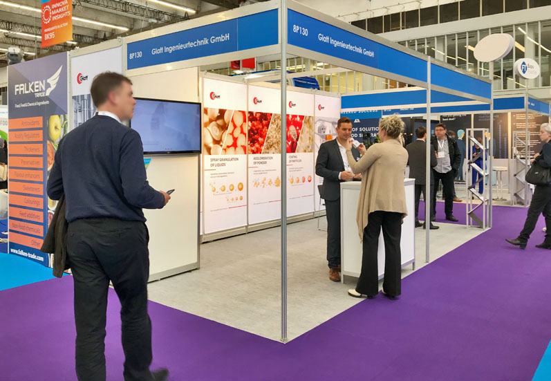 Glatt’s new compact system for powder agglomeration was a focus of interest 