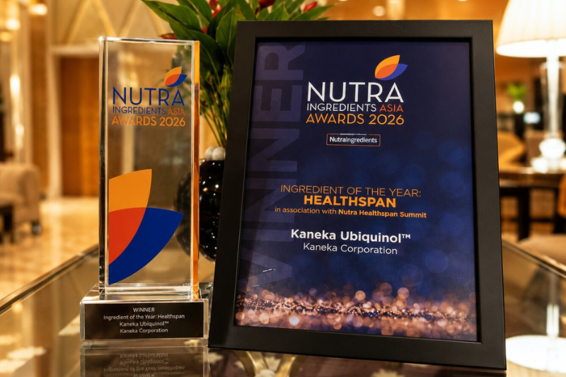 Kaneka Ubiquinol wins Ingredient of the Year: Healthspan Award at the NutraIngredients-Asia Awards