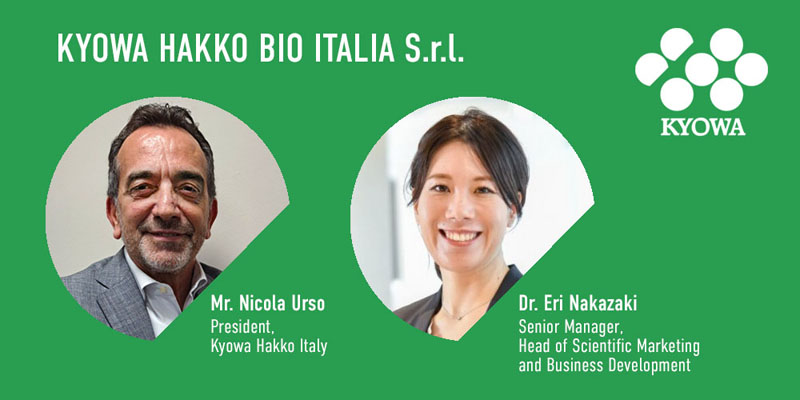 Kyowa Hakko Bio Italia named European gateway with expanded EMEA role and health science focus