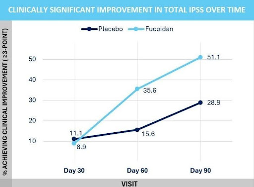 New clinical study: Fucoidan shown to relieve prostate symptoms