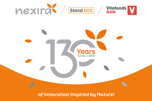 Shaping the future of nutrition with Nexira at Vitafoods Asia