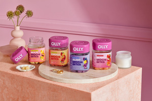 OLLY launches innovative mochi supplement format with four targeted formulas