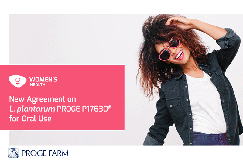 Proge Farm granted to Lallemand Health Solutions the additional European license for oral L. plantarum PROGE P17630