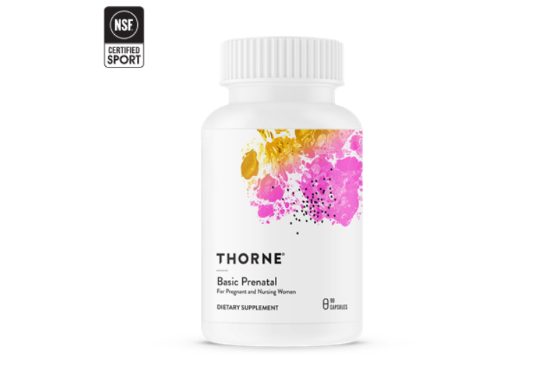 Thorne’s Basic Prenatal earns NSF Certified for Sport certification