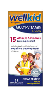 Vitabiotics announces the launch of Wellkid multivitamin liquid