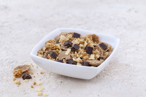 White chocolate pieces for vegan finished products 