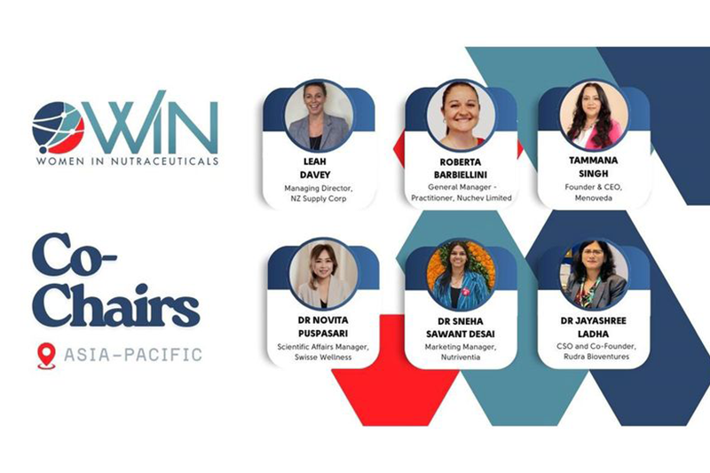 Women in Nutraceuticals expands APAC leadership with country co-chair appointments