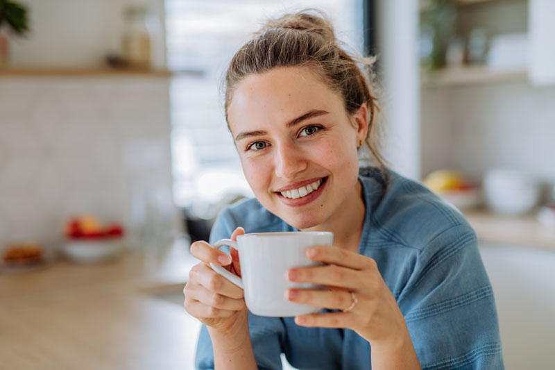 Your morning coffee really does make you happier